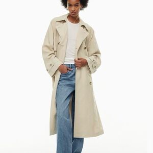 NWT Wilfred Phase Trench Coat in Taupe